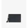 Pochette avec fermeture éclair et motif de carreaux Pochette avec fermeture éclair et motif de carreaux