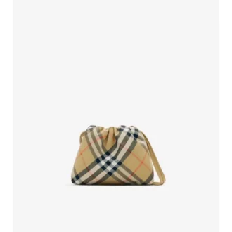 Pochette avec motif de carreaux