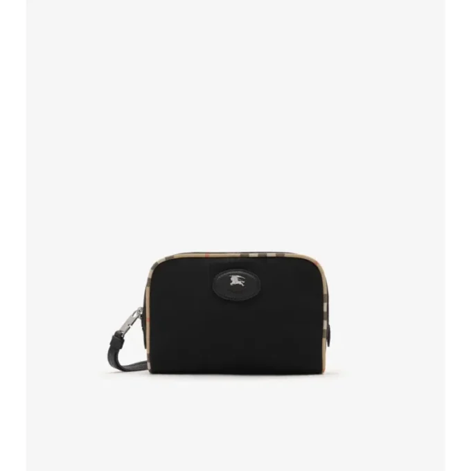Pochette avec ribete de cuadros petits Pochette avec ribete de cuadros petits