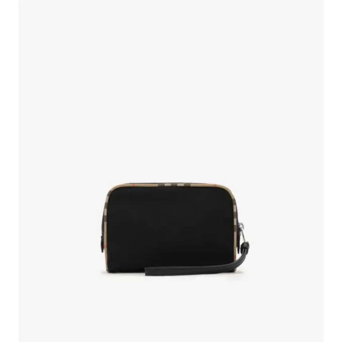 Pochette avec ribete de cuadros petits Pochette avec ribete de cuadros petits