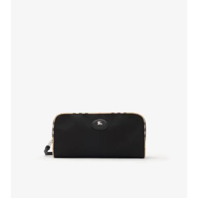 Pochette de voyage avec un ribet de carreaux grands Pochette de voyage avec un ribet de carreaux grands