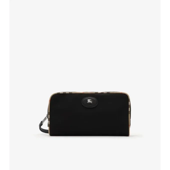 Pochette de voyage moyenne avec ribet à carreaux Pochette de voyage moyenne avec ribet à carreaux