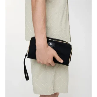 Pochette de voyage moyenne avec ribet à carreaux