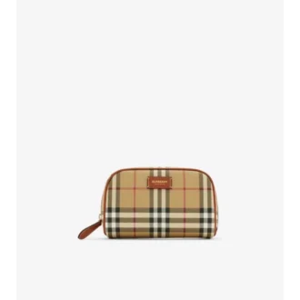 Pochette de voyage petite avec motif de carreaux