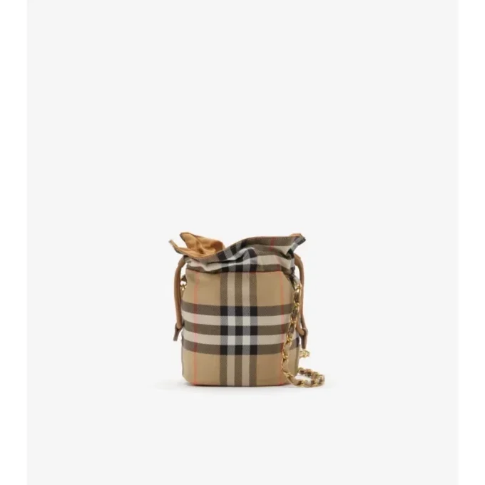 Pochette reversible avec chaîne en forme de herradure