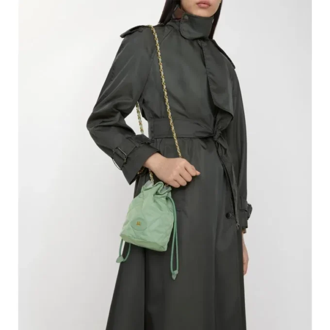 Pochette reversible avec chaîne en forme de herradure