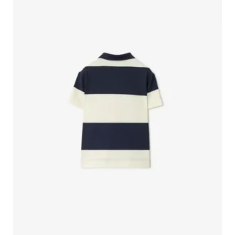 Polo de algodón a rayas de EKD