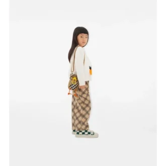 Portabotellas de nailon con estampado Duck Check