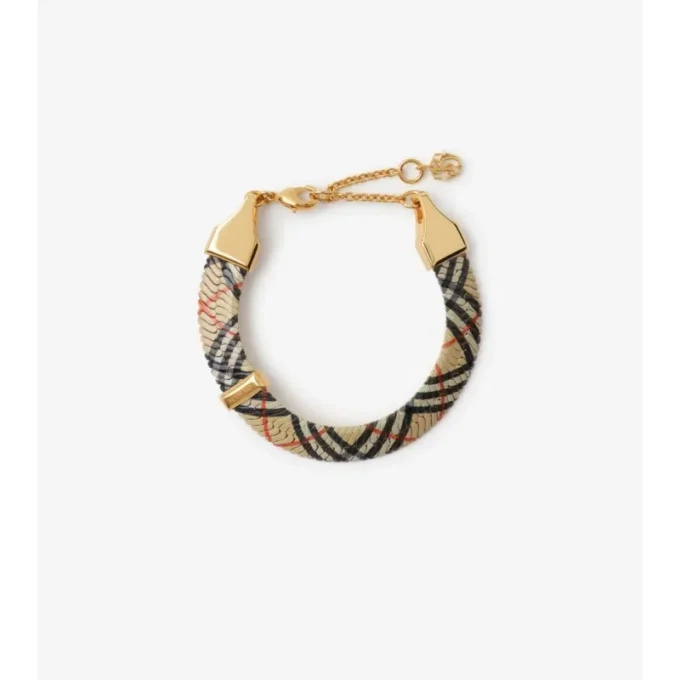 Pulsera con estampado de cuadros Pulsera con estampado de cuadros
