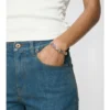 Pulsera con estampado de cuadros Pulsera con estampado de cuadros