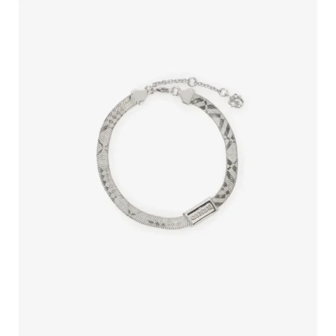 Pulsera con estampado de cuadros grabado Pulsera con estampado de cuadros grabado