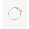 Pulsera de cadena con escudos