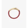 Pulsera de cuero con diseño de cuadros Pulsera de cuero con diseño de cuadros