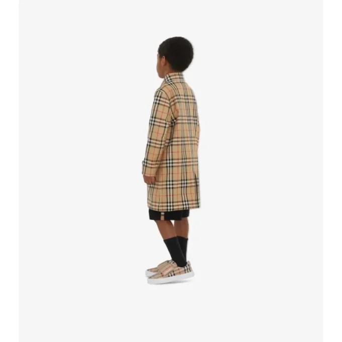 Reversible Gabardine Car Coat Reversible Gabardine Car Coat
