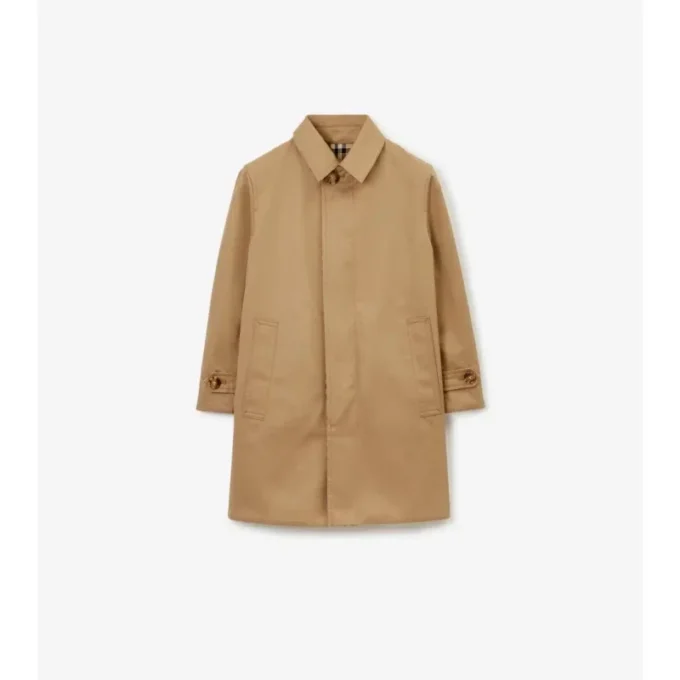 Reversible Gabardine Car Coat Reversible Gabardine Car Coat