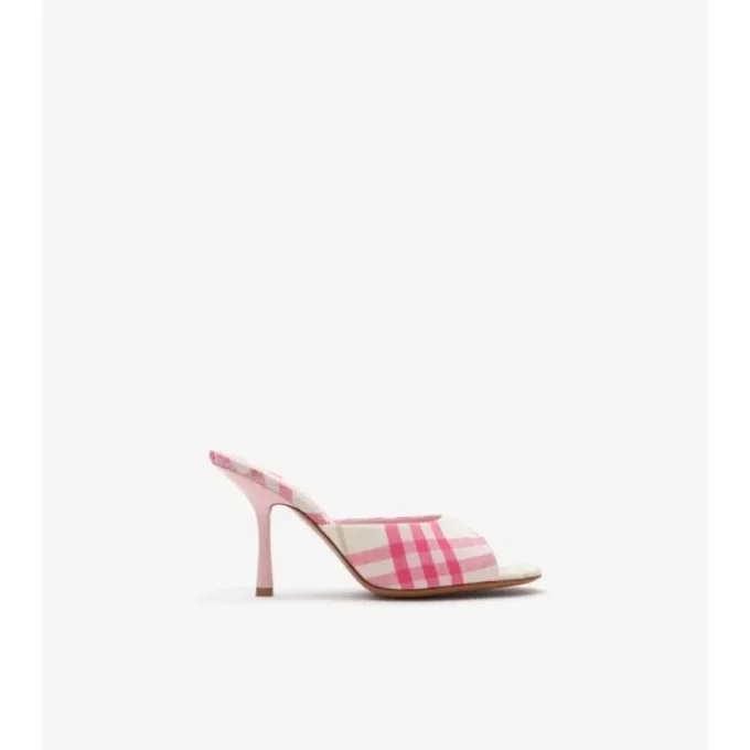 Sandalias altas Mews con estampado de cuadros Sandalias altas Mews con estampado de cuadros