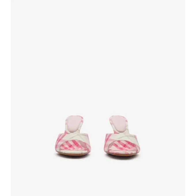 Sandalias altas Mews con estampado de cuadros Sandalias altas Mews con estampado de cuadros