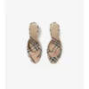 Sandalias altas Mews con estampado de cuadros Sandalias altas Mews con estampado de cuadros