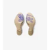 Sandalias altas Mews con estampado de cuadros Sandalias altas Mews con estampado de cuadros