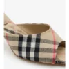Sandalias bajas Check Mews Sandalias bajas Check Mews