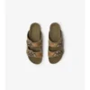 Sandalias Urchin de ante con estampado de cuadros