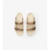 Sandalias Urchin de ante con estampado de cuadros