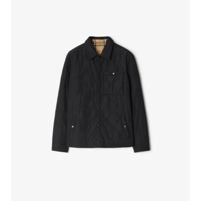 Sobrecamiseta reversible de nailon acolchado Sobrecamiseta reversible de nailon acolchado