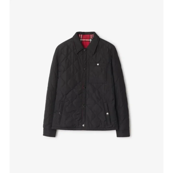 Sobrecamiseta reversible de nailon acolchado Sobrecamiseta reversible de nailon acolchado