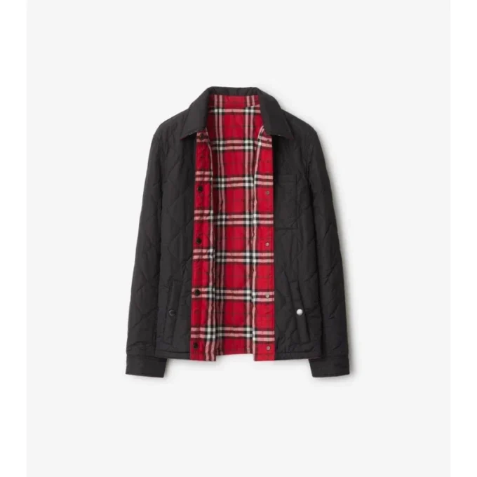 Sobrecamiseta reversible de nailon acolchado Sobrecamiseta reversible de nailon acolchado