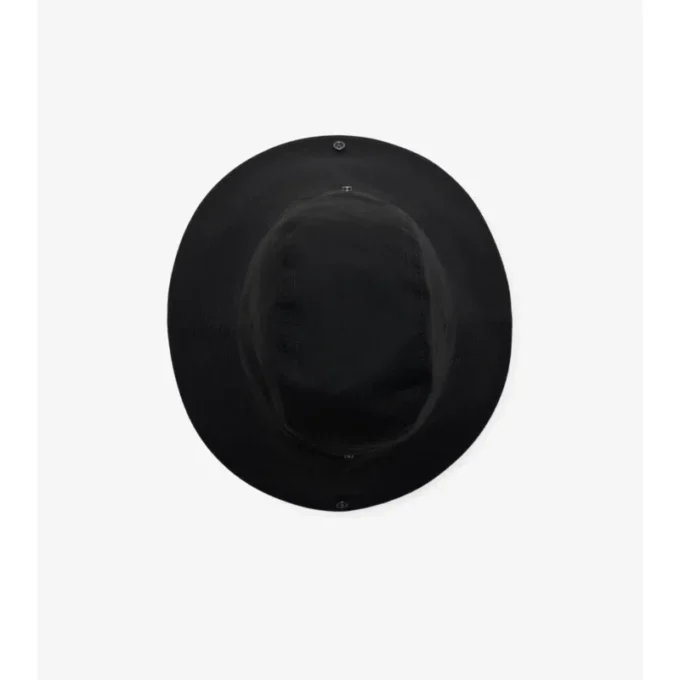Sombrero de gabardina con ala a cuadros Sombrero de gabardina con ala a cuadros