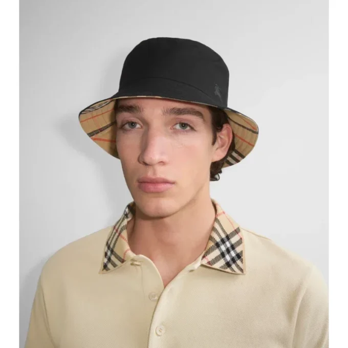 Sombrero de pescador reversible de Gabardine Sombrero de pescador reversible de Gabardine