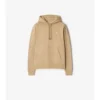 Sudadera con capucha de algodón con el sello del caballero Sudadera con capucha de algodón con el sello del caballero
