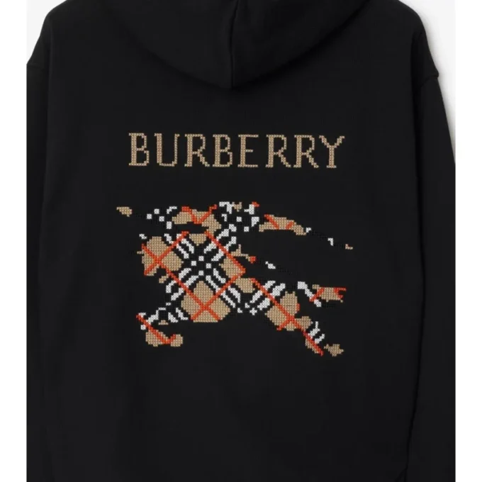 Sudadera con capucha de algodón Cross Stitch EKD Sudadera con capucha de algodón Cross Stitch EKD