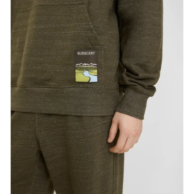 Sudadera con capucha de algodón Landscape Label Sudadera con capucha de algodón Landscape Label