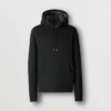 Sudadera con capucha de mezcla de algodón EKD bordada