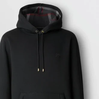 Sudadera con capucha de mezcla de algodón EKD bordada Sudadera con capucha de mezcla de algodón EKD bordada