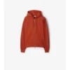 Sudadera con capucha y cremallera de algodón con logotipo gótico Sudadera con capucha y cremallera de algodón con logotipo gótico