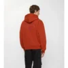 Sudadera con capucha y cremallera de algodón con logotipo gótico Sudadera con capucha y cremallera de algodón con logotipo gótico