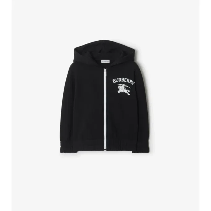 Sudadera con capucha y cremallera de algodón EKD Sudadera con capucha y cremallera de algodón EKD