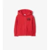 Sudadera con capucha y cremallera de algodón EKD Sudadera con capucha y cremallera de algodón EKD