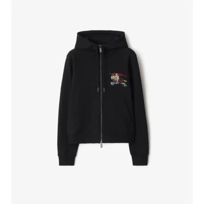 Sudadera con capucha y cremallera de algodón EKD Sudadera con capucha y cremallera de algodón EKD