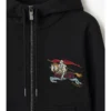 Sudadera con capucha y cremallera de algodón EKD Sudadera con capucha y cremallera de algodón EKD