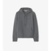 Sudadera con capucha y cremallera de mezcla de cachemira