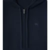 Sudadera con capucha y cremallera de mezcla de cachemira