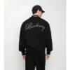 Sudadera de algodón con logo en cursiva
