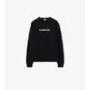 Sudadera de algodón con logotipo Sudadera de algodón con logotipo