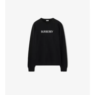 Sudadera de algodón con logotipo