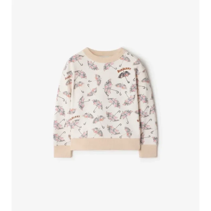 Sudadera de algodón con paraguas Sudadera de algodón con paraguas