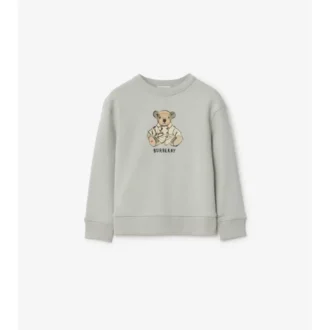 Sudadera de algodón Trench Bear