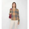 Suéter de lana de cachemira con estampado de cuadros Suéter de lana de cachemira con estampado de cuadros